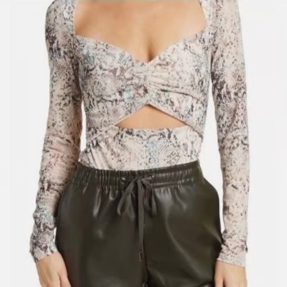 AFRM - Snakeskin Bodysuit